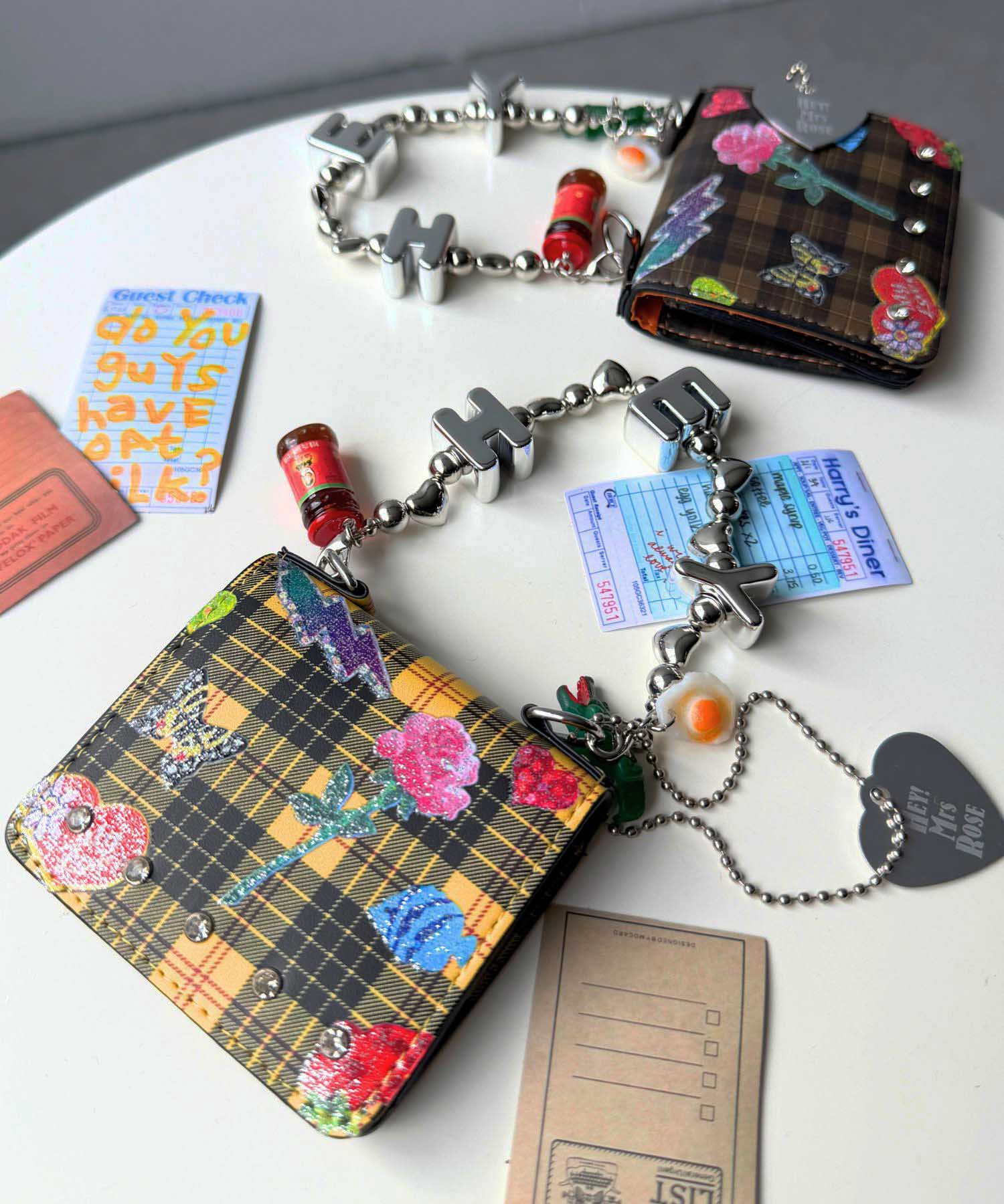 【HEY! Mrs ROSE】Charm Pouch